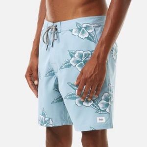 Katin Hibiscus Trunk - Blue Surf - 31